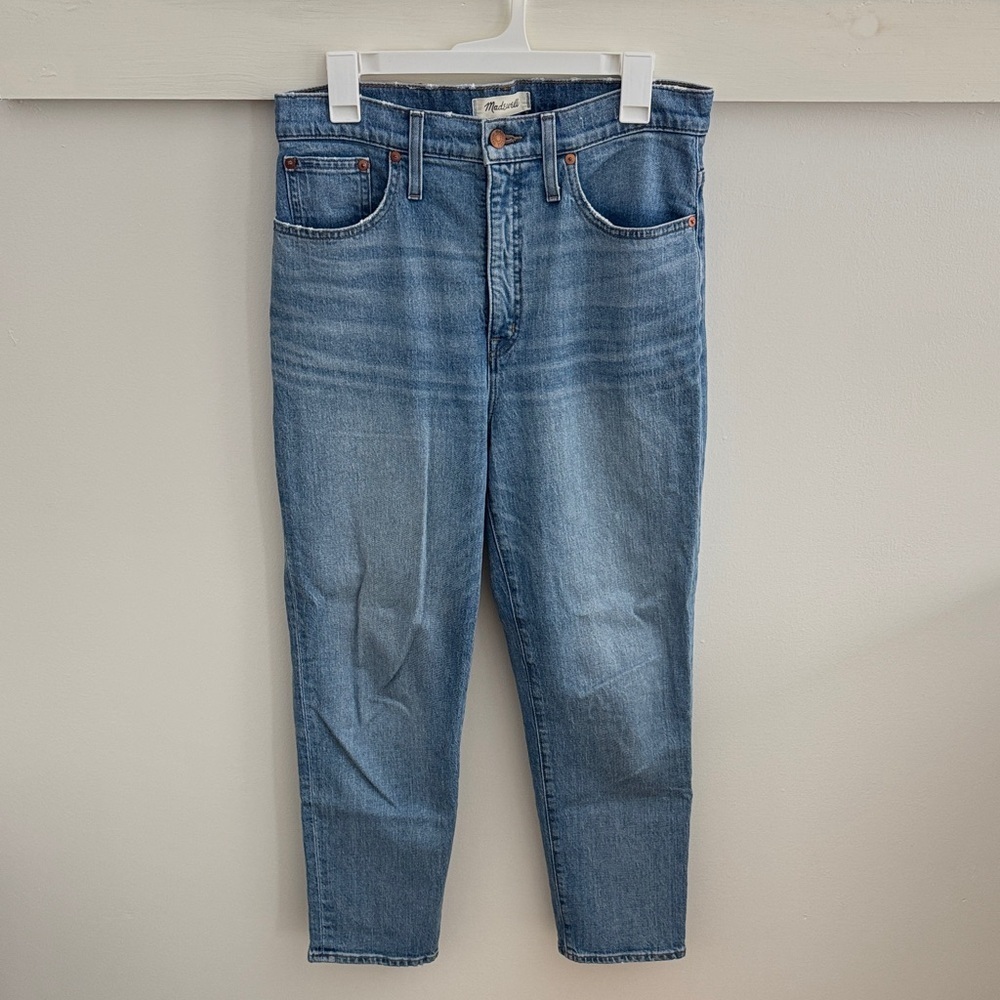 Madewell Women’s The Classic Straight Jean High Rise Medium Wash Denim Size 29